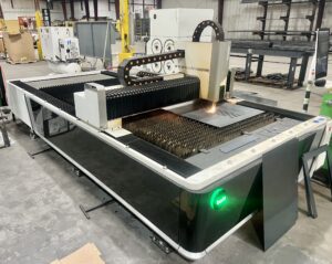 6kW Bodor fiber laser cutting carbon steel sheet metal, Sesolinc Group Georgia